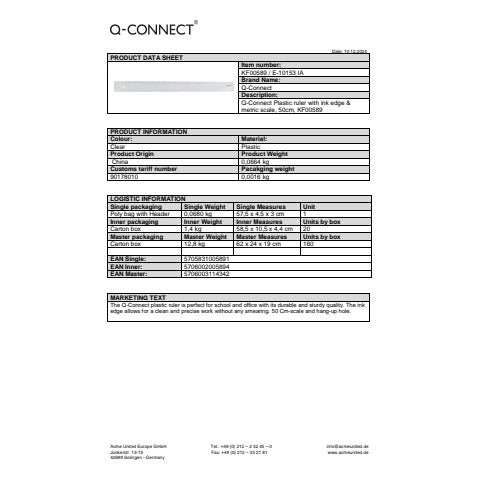 q-connect-righello-trasparente-50-cm-kf00589