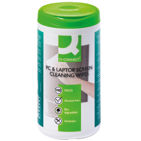 q-connect-salviette-pulizia-schermi-tftlcd-senza-alcool-barattolo-100-kf04501a
