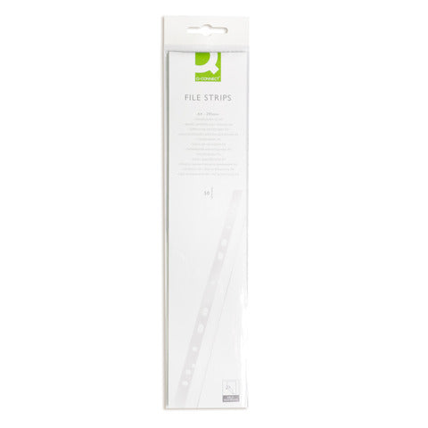 q-connect-strisce-adesive-perforazione-universale-a4-trasparente-conf-50-pezzi-kf27050