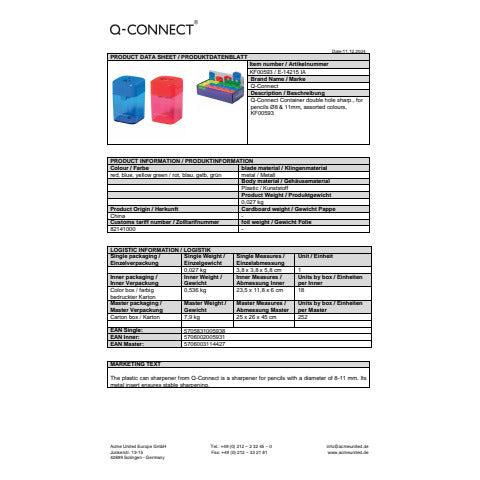q-connect-temperamatite-2-fori-diametro-8-10-mm-colori-assortiti-kf00593