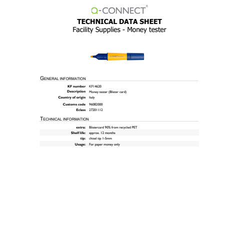 q-connect-verifica-banconote-penna-giallo-blu-kf14620