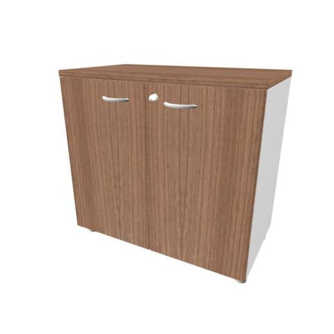 quadrifoglio-armadio-basso-altezza-scrivania-ante-noce-canaletto-scocca-argento-80x45xh-73-cm-practika-eceb80b-no-aa-no
