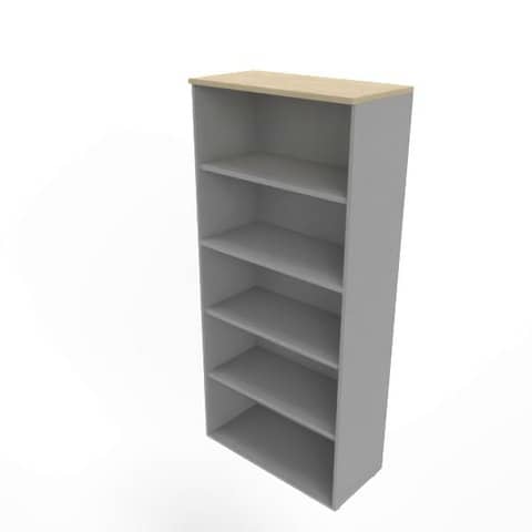 quadrifoglio-armadio-giorno-alto-finitura-rovere-scocca-argento-90x45xh-200-cm-linea-practika-eces90g-rk-aa