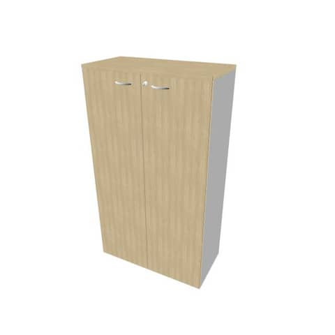 quadrifoglio-armadio-medio-ante-battenti-rovere-scocca-argento-90x45xh-160-cm-linea-practika-ecel90l-rk-aa-rk