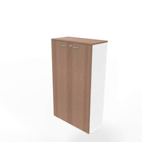 quadrifoglio-armadio-medio-ante-noce-canaletto-scocca-bianca-90x45xh-160-cm-linea-practika-ecel90l-no-ba-no