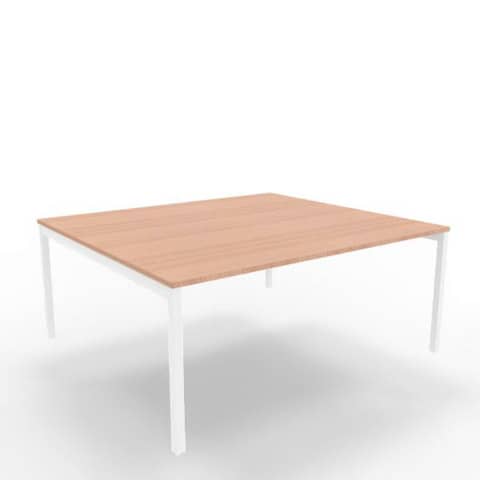 quadrifoglio-bench-piano-noce-canaletto-180x160xh-75-cm-gamba-ponte-acciaio-bianco-linea-practika-p3-