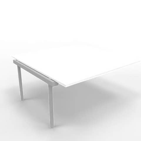 quadrifoglio-postazione-aggiuntiva-bench-piano-bianco-160x160xh-75-cm-gamba-ponte-acciaio-argento-practika-p3-ecbic16-ba-a