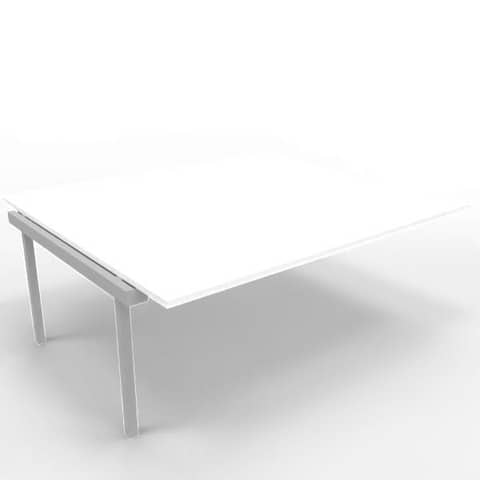 quadrifoglio-postazione-aggiuntiva-bench-piano-bianco-180x160xh-75-cm-gamba-ponte-acciaio-argento-practika-p3-ecbic18-ba-a