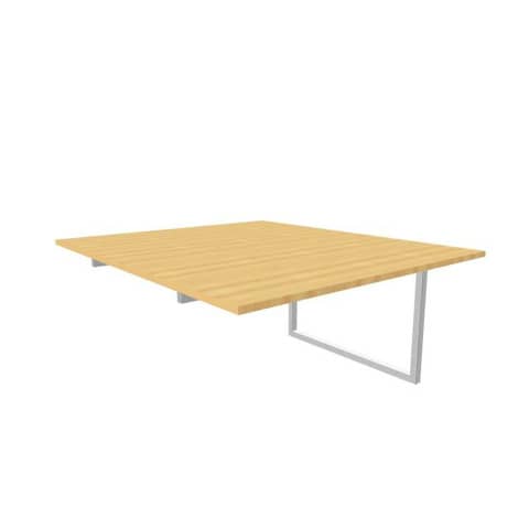 quadrifoglio-postazione-aggiuntiva-bench-piano-faggio-140x160xh-75-cm-gamba-anello-acciaio-argento-practika-p2-ecbia14-fa-a