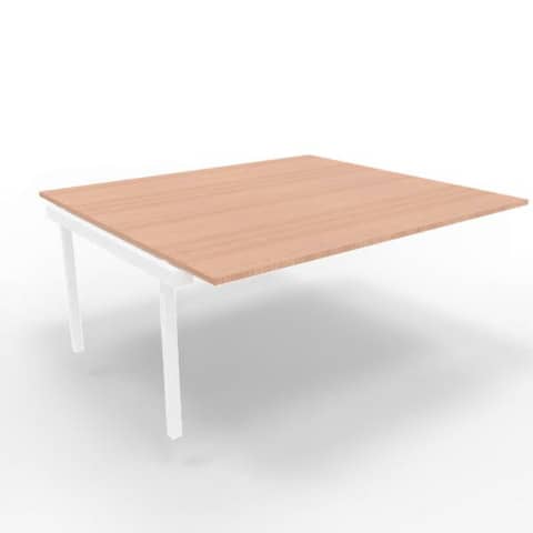 quadrifoglio-postazione-aggiuntiva-bench-piano-noce-180x160xh-75-cm-gamba-ponte-acciaio-bianco-practika-p3-ecbic18-no-i