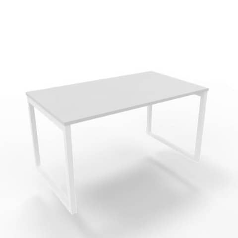 quadrifoglio-scrivania-piano-grigio-140x80xh-75-cm-gamba-anello-acciaio-bianco-linea-practika-p2-ecsat140-gr-i
