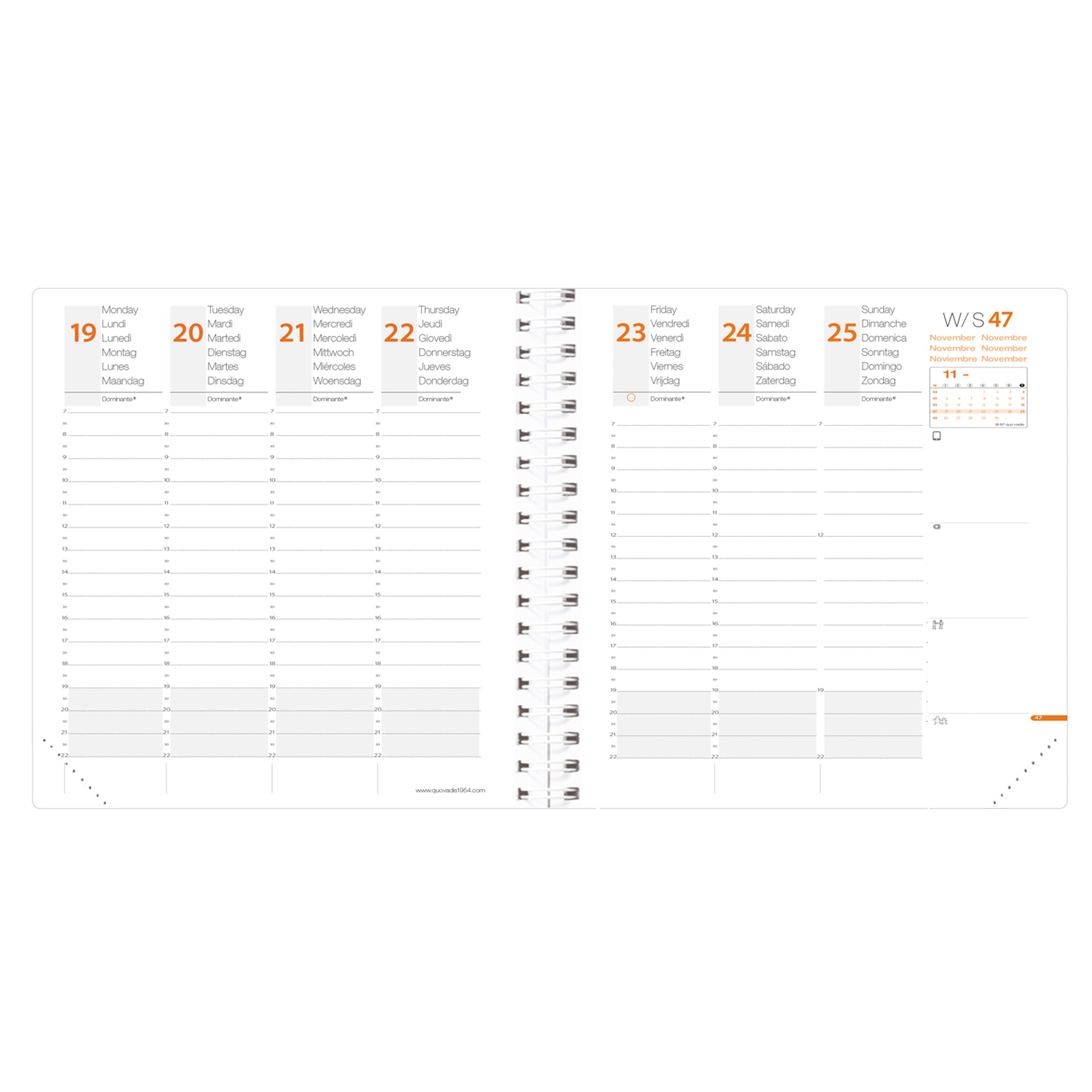 quo-vadis-agenda-settimanale-timelife-16x16cm-nero-2026-quo-vadis