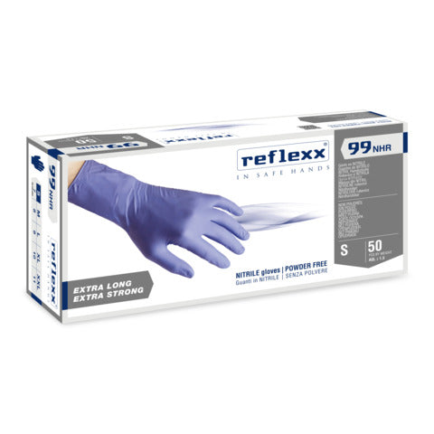 reflexx-guanti-monouso-nitrile-senza-polvere-uso-medicale-ambidestri-tg-s-dpi-cat-iii-conf-50-pz-r99-s