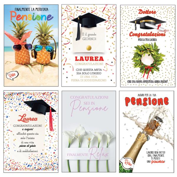 rex-sadoch-biglietto-laurea-pensione-glitter-fantasie-assortite