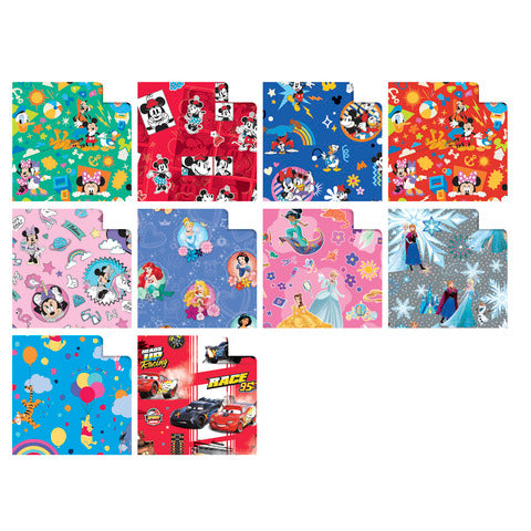 rex-sadoch-carta-regalo-fogli-fantasia-walt-disney-140x100-cm-conf-10-pezzi-wg510gen