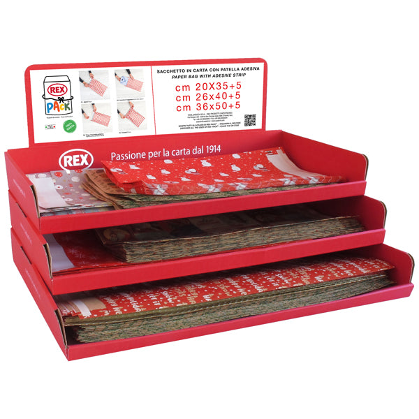 rex-sadoch-espositore-150pz-sacchetto-carta-c-patella-adesiva-natale-fantasie-misure-asso
