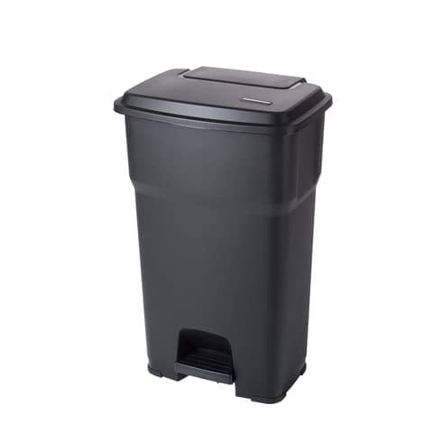 rotho-cestino-gettacarte-hera-85-l-pedale-coperchio-nero-f800079