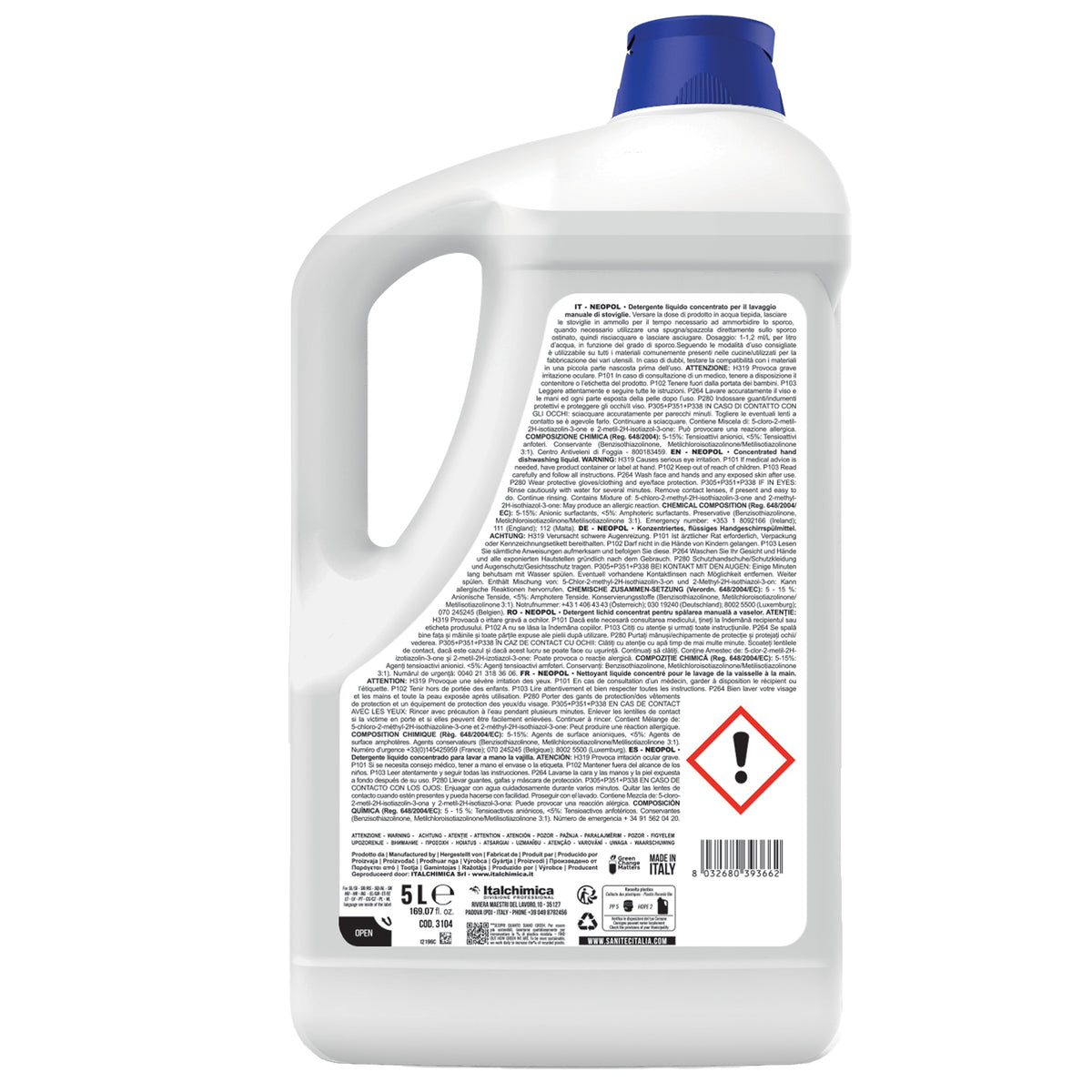 sanitec-detergente-piatti-tanica-5lt-green-power