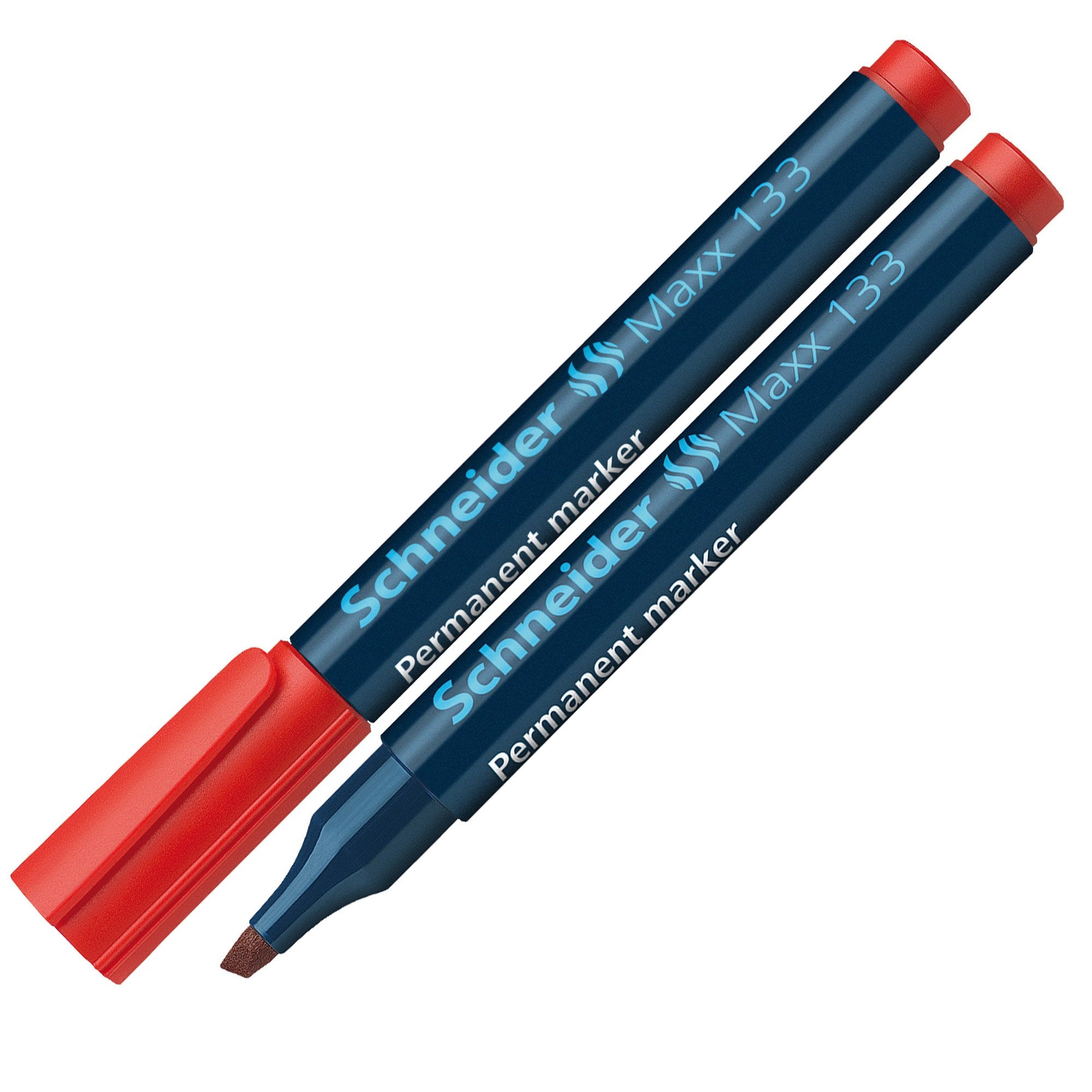 schneider-marcatore-maxx-133-permanente-punta-scalpello-rosso
