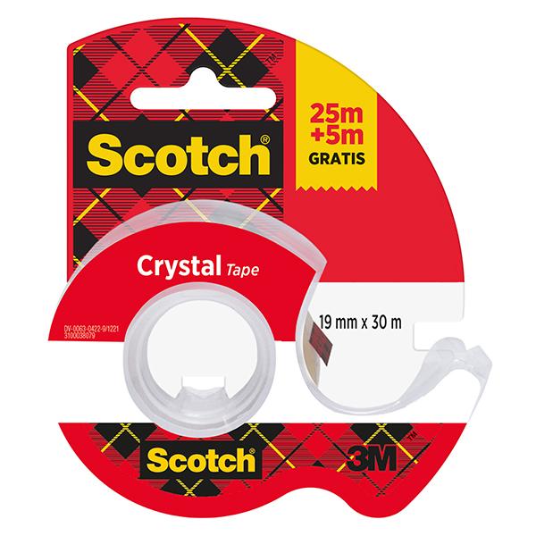 scotch-nastro-adesivo-chiocciola-crystal-clear-600-19mm-x-25m5m-gratis