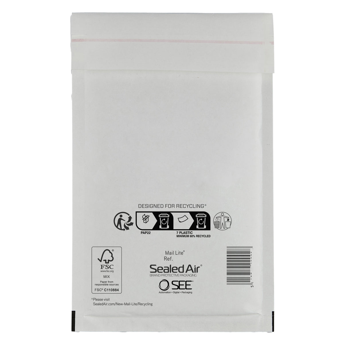 sealed-air-10-buste-imbottite-bianche-22x26cm-utile-mail-lite