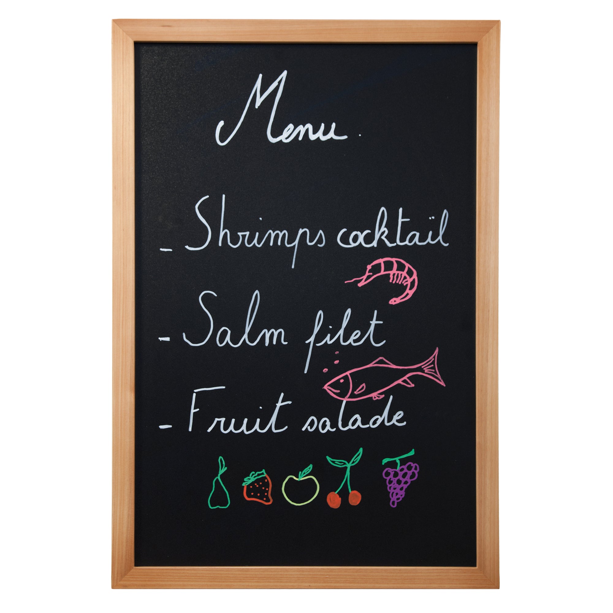 securit-lavagna-nera-teak-40x60cm-woody