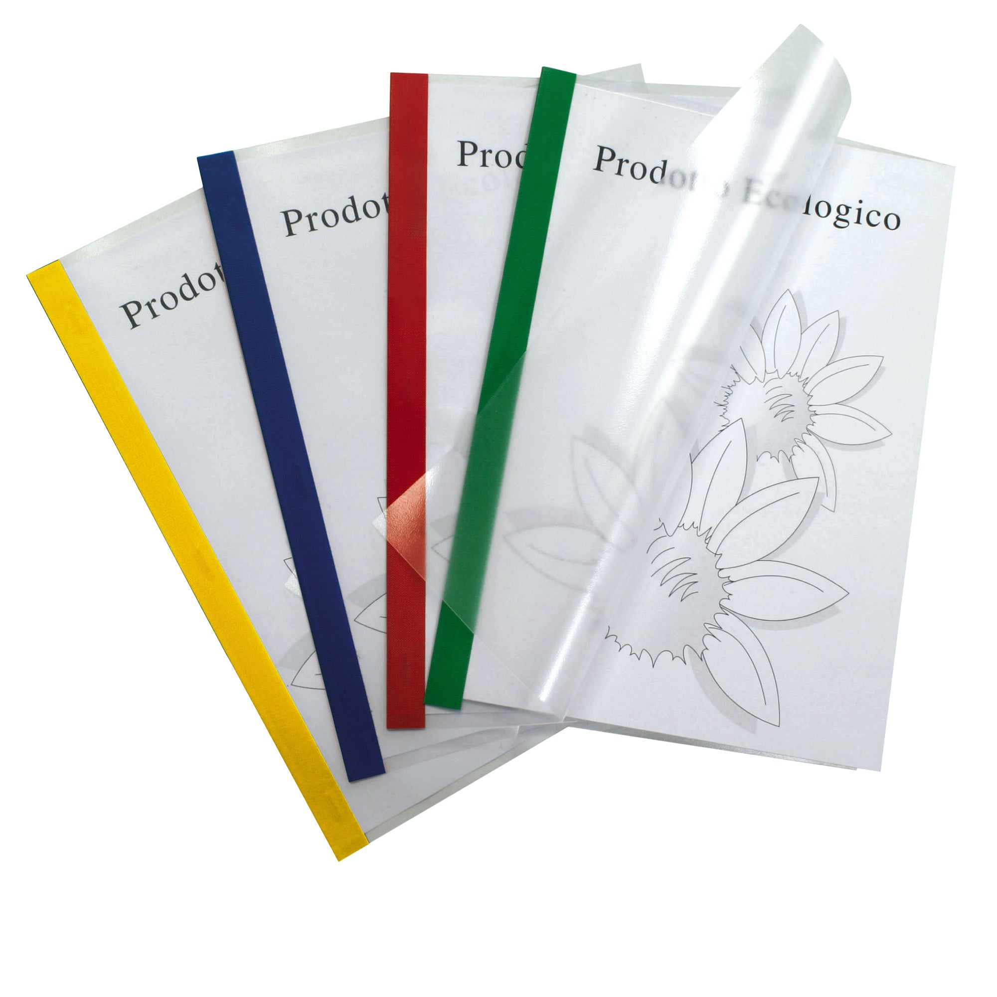 sei-rota-10-cartelline-poli-200-210x297mm-pp-trasparente-dorso-giallo-rota