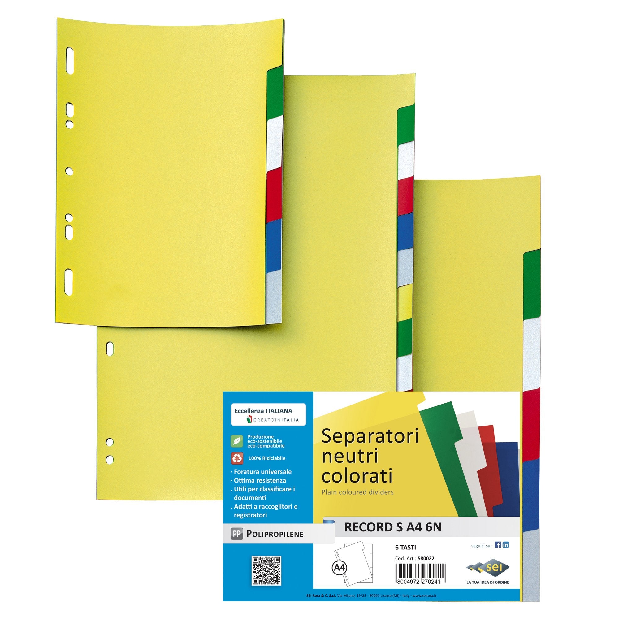 sei-rota-separatore-6-tasti-colorati-21x29-7-ppl-record-sa46n
