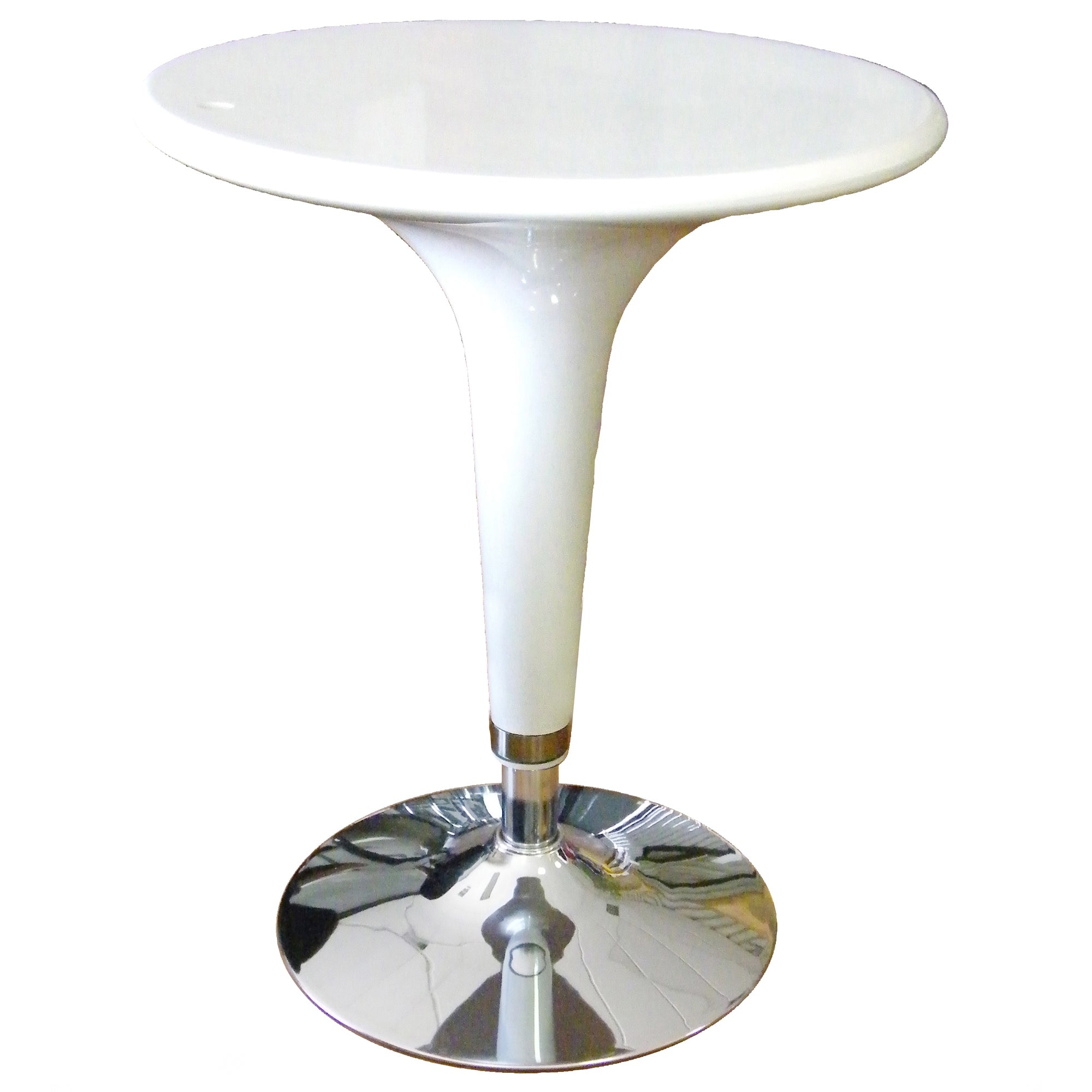 serena-group-tavolo-bar-d60cm-abs-acciaio-h72-92cm-bianco