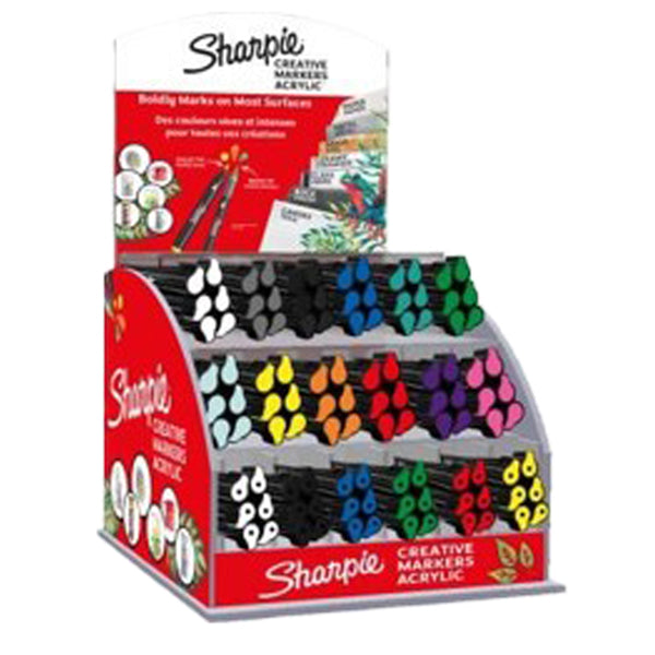 sharpie-expo-144-marcatori-acrilici-colori-punte-assortiti
