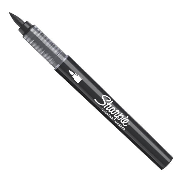 sharpie-marcatore-acrilico-creative-marker-punta-pennello-nero