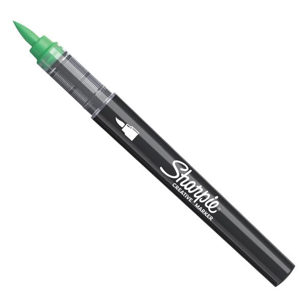 sharpie-marcatore-acrilico-creative-marker-punta-pennello-verde