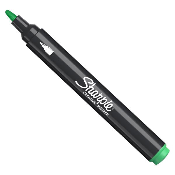 sharpie-marcatore-acrilico-creative-marker-punta-tonda-verde