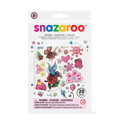 snazaroo-bustina-20-tatuaggi-temporanei-fantasy-fantasia-farfalle-fiori-cuoricini-1198314