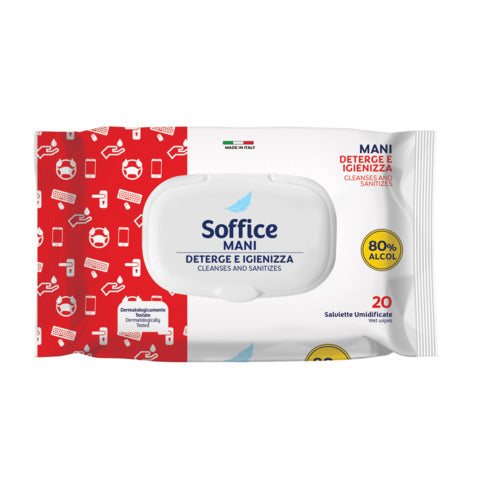 soffice-salviette-detergenti-igienizzanti-pulizia-mani-80-alcol-conf-20-pz-4077n