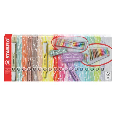 stabilo-desk-set-evidenziatori-swing-cool-naturecolors-18-colori-assortiti-275-18-02-5