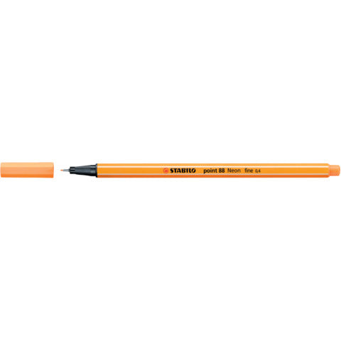stabilo-fineliner-point-88-0-4-mm-arancio-neon-88-054