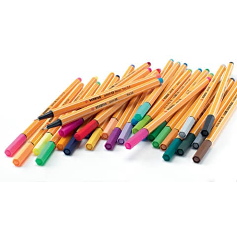 stabilo-fineliner-point-88-0-4-mm-assortiti-25-colori-standard-5-neon-rotolo-30-8830-2