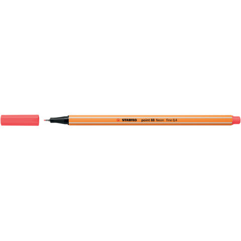 stabilo-fineliner-point-88-0-4-mm-rosso-neon-88-040