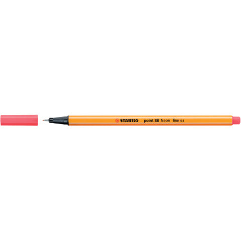 stabilo-fineliner-point-88-0-4-mm-rosso-neon-88-040