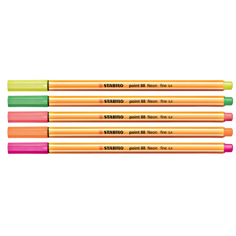 stabilo-fineliner-point-88-0-4-mm-rosso-neon-88-040