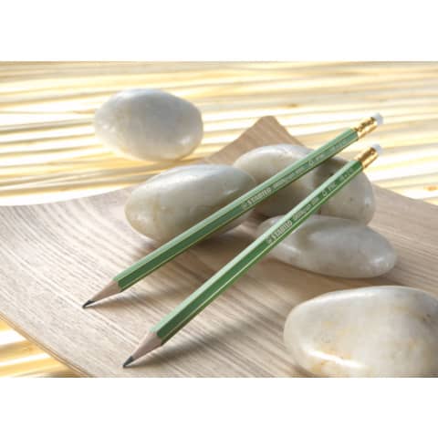 stabilo-matite-gommino-greengraph-hb-conf-12-pezzi-6004-hb