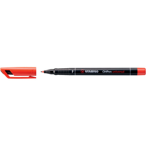 stabilo-penna-ohpen-universal-fine-f-0-7-mm-rosso-842-40