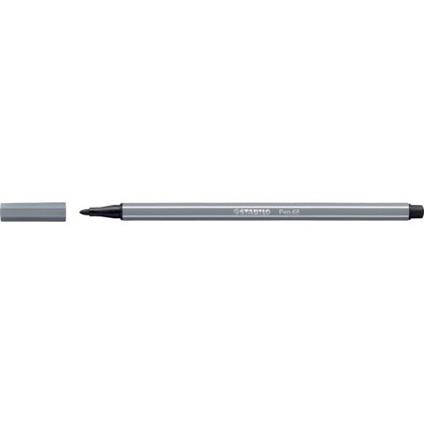 stabilo-pennarelli-pen-68-tratto-1-mm-grigio-scuro-68-96