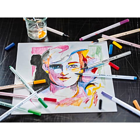 stabilo-pennarello-arty-line-pen-68-brush-punta-pennello-conf-24-colori-assortiti-568-24-21-20
