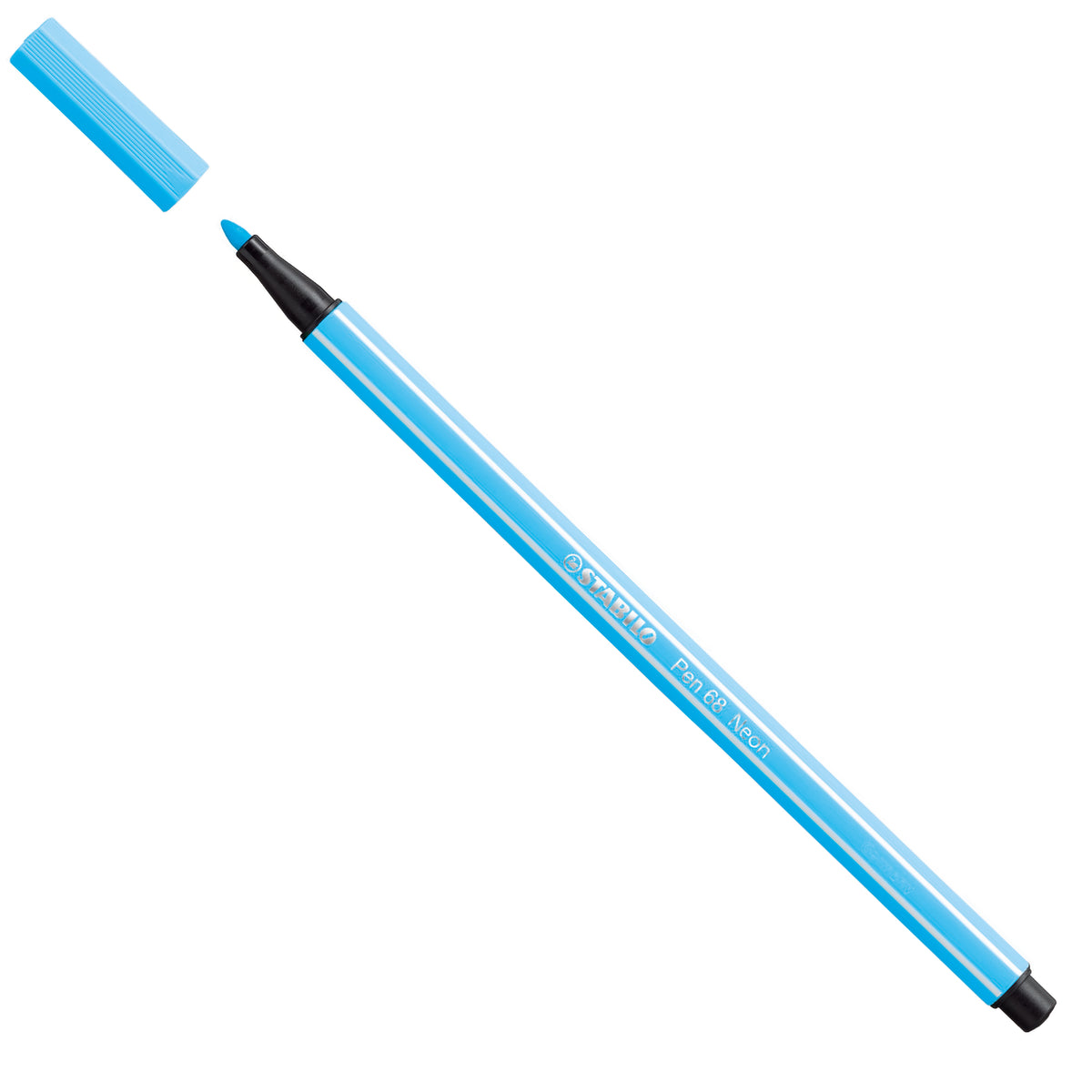 stabilo-pennarello-pen-68-031-blu-fluo