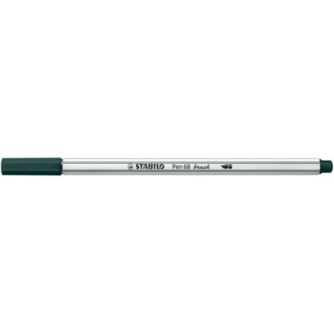 stabilo-pennarello-pen-68-brush-punta-pennello-m-1-mm-verde-terra-568-63