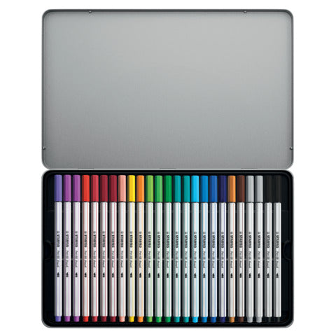 stabilo-pennarello-pen-68-brush-punta-pennello-m-conf-25-colori-assortiti-1-mm-568-25-321
