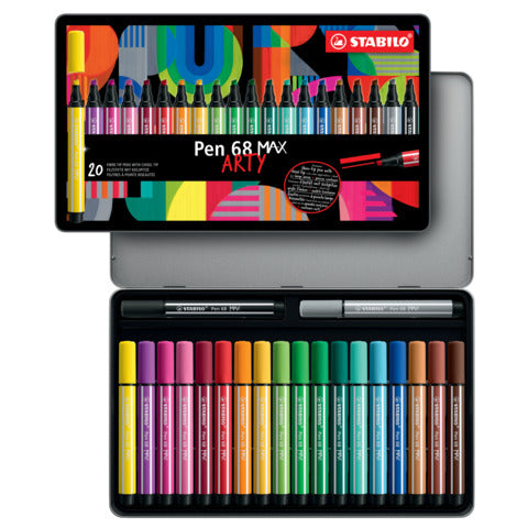 stabilo-pennarello-pen-68-max-punta-scalpello-conf-20-pz-768-20-31-20