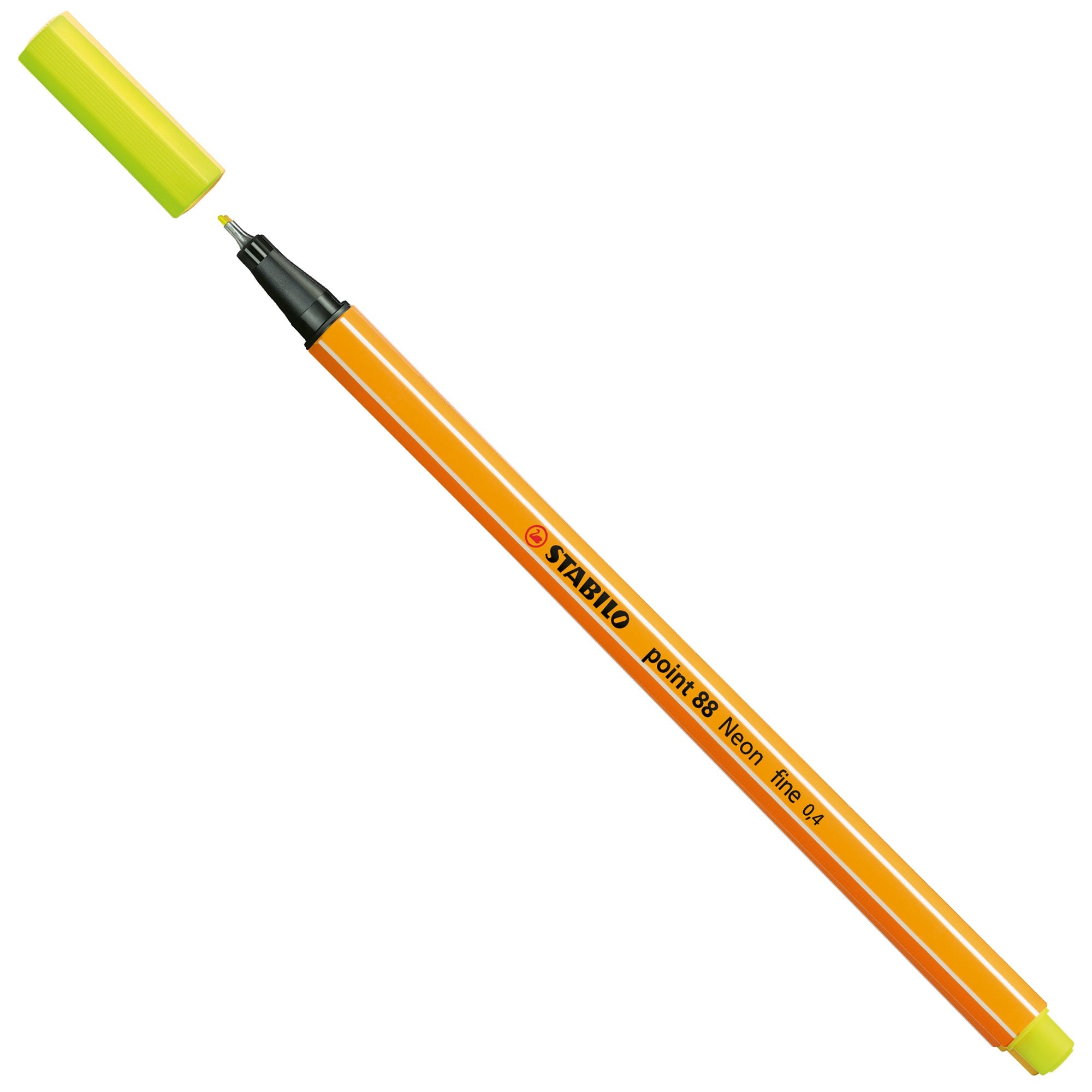stabilo-pennarello-point-88-024-giallo-neon